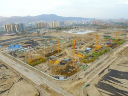 蘭州恒大山水城項(xiàng)目D、E地塊土石方工程施工